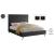 Jasmine Velvet Bed