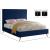 Jasmine Velvet Full Size Bed