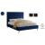 Jasmine Velvet Queen Size Bed