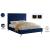 Jasmine Velvet King Size Bed