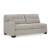 Mahoney 2-Piece Polyester L-Shaped Sectional Sleeper w/Right Arm Chaise Facing