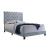 Warner Velvet Upholstered Bed