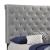 Warner Velvet Upholstered Bed, Queen Size