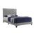 Warner Velvet Upholstered Bed