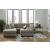 Mahoney 2-Piece Polyester L-Shaped Sectional Sofa w/Left Arm Chaise Facing