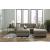 Mahoney 2-Piece Polyester L-Shaped Sectional Sofa w/Right Arm Chaise Facing