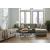 Mahoney 2-Piece Polyester L-Shaped Sectional Sofa w/Right Arm Chaise Facing