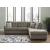 Mahoney 2-Piece Polyester L-Shaped Sectional Sleeper w/Right Arm Chaise Facing