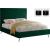 Jasmine Velvet King Size Bed