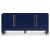 Florence 4-Door Sideboard with Gold Finished Base