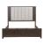 Modern Edge Fabric/Wood Queen Size Upholstered Bed