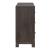 Modern Edge Upholstered Bedroom Set | Caffe Finish