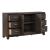 Modern Edge Wood Dresser w/6 Drawers & 2 Doors