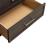 Modern Edge Upholstered Bedroom Set | Caffe Finish