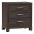 Modern Edge Upholstered Bedroom Set | Caffe Finish