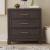 Modern Edge Wood Nightstand w/Charging Station & 3 Drawers