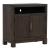 Modern Edge Wood Bedside Chest w/Charging Station & 2 Doors