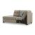 Olten L-Shaped Polyester 2-Piece Sectional with LAF Chaise
