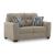 Olten Transitional Loveseat | Mocha Upholstery