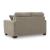 Olten Transitional Loveseat | Mocha Upholstery