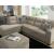 Olten L-Shaped Polyester 2-Piece Sectional with LAF Chaise