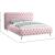 Delano Velvet King Size Bed