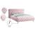 Delano Velvet King Size Bed