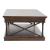 Tribeca Rectangular Wood Cocktail Set | Cordovan Brown
