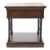 Tribeca Rectangular Wood Cocktail Set | Cordovan Brown
