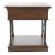 Tribeca Rectangular Wood Cocktail Set | Cordovan Brown