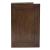 Tribeca Rectangular Wood Cocktail Set | Cordovan Brown