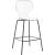 Clarion Polycarbonate Counter Stool with Metal Frame