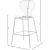 Clarion Polycarbonate Counter Stool with Metal Frame