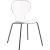 Clarion Polycarbonate Dining Chair with Metal Frame