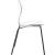 Clarion Polycarbonate Dining Chair with Metal Frame