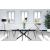 Clarion Polycarbonate Dining Chair with Metal Frame