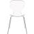 Clarion Polycarbonate Dining Chair with Chrome Metal Frame