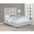 Panes Fabric Tufted Upholstered Panel Bed