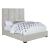 Panes Fabric Tufted Upholstered Panel Bed