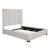 Panes Fabric Tufted Upholstered Panel Bed, Queen Size