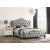 Bella Velvet Tufted Panel Bed, Eastern King Size