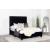 Hailey Velvet Upholstered Tufted Platform Bed, Queen Size