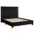 Hailey Velvet Upholstered Tufted Platform Bed, California King Size