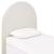 June Velvet Upholstered Arched Headboard, Twin Size