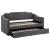 Kingston Velvet Twin Daybed with Trundle
