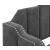Kingston Velvet Twin Daybed with Trundle