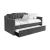 Kingston Velvet Twin Daybed with Trundle