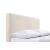 Pirro Fabric Upholstered Headboard, King Size