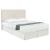 Izzy Fabric Upholstered Headboard Sand, King Size