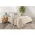 Izzy Fabric Upholstered Headboard Sand, Full/Queen Size